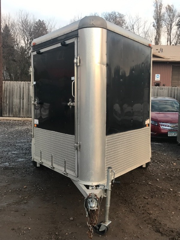 2002 Range Enclosed Snowmobile Trailer