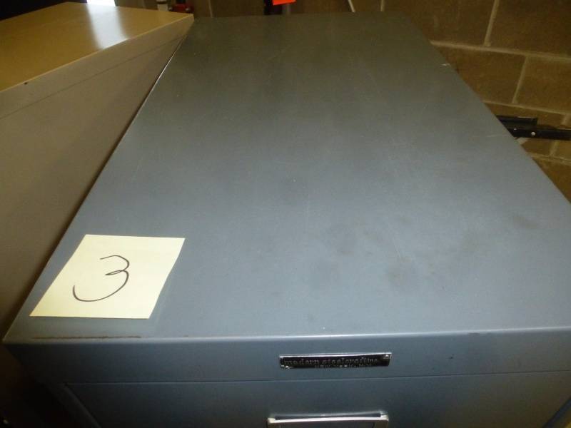 Gray File Cabinet # 3