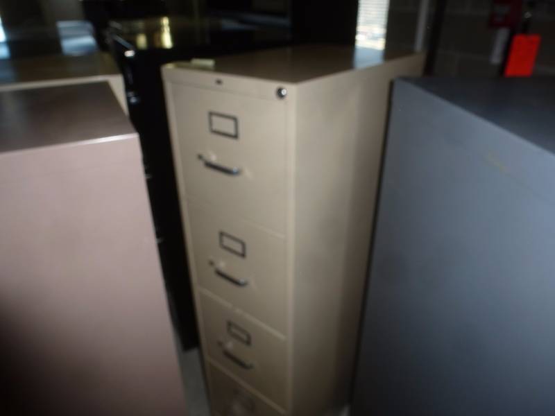 Tan File Cabinet #5