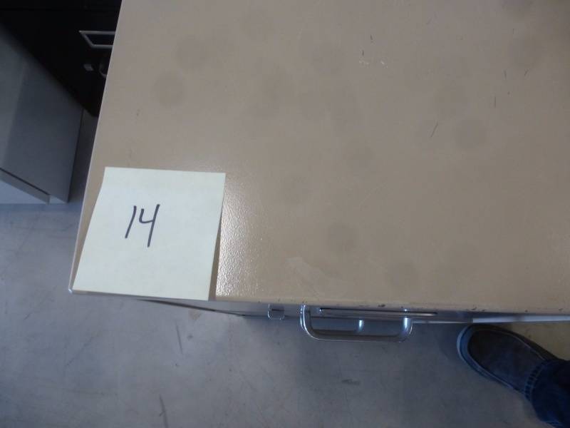 Tan File Cabinet #14