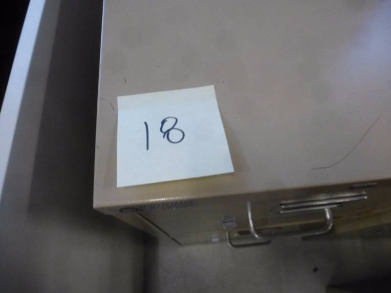 Tan File Cabinet #18