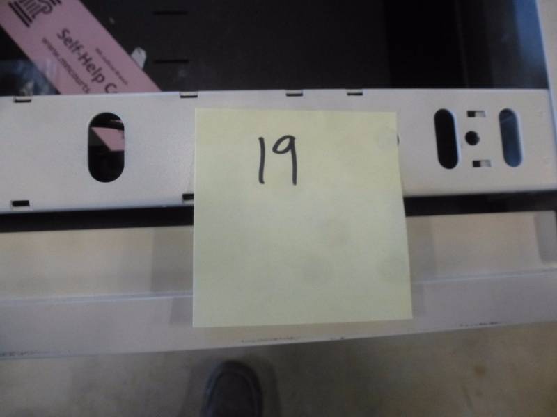 Off White Desk Lower Cabinet #19