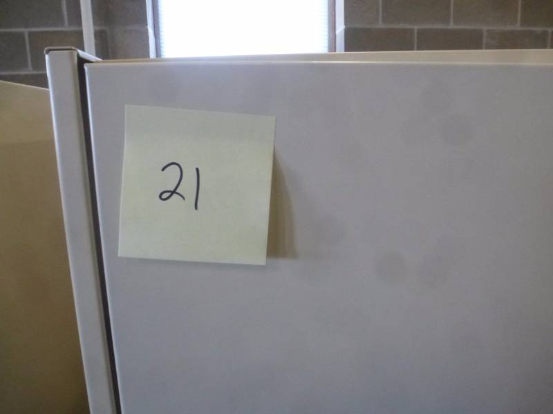 Gray Horizontal Top File Cabinet # 21