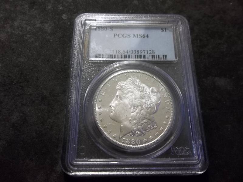 1880 S Morgan Silver Dollar