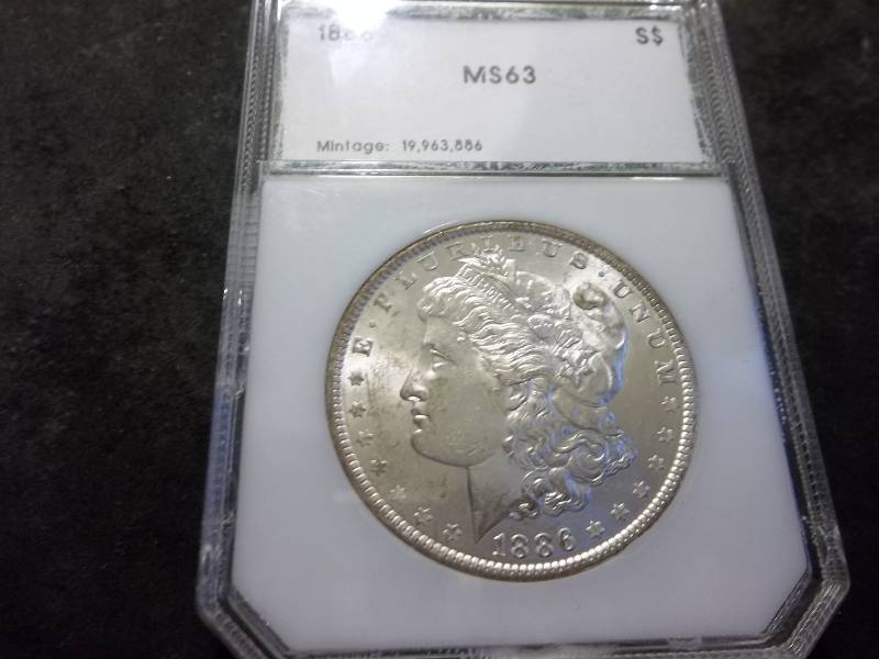 1886 Morgan Silver Dollar