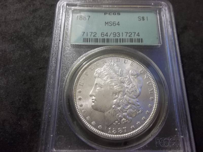 1887  Morgan Silver Dollar