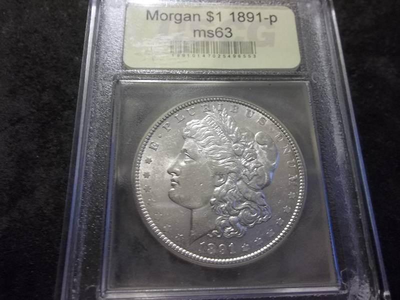 1891 Morgan Silver Dollar