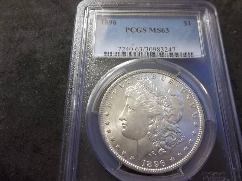 1896 Morgan Silver Dollar