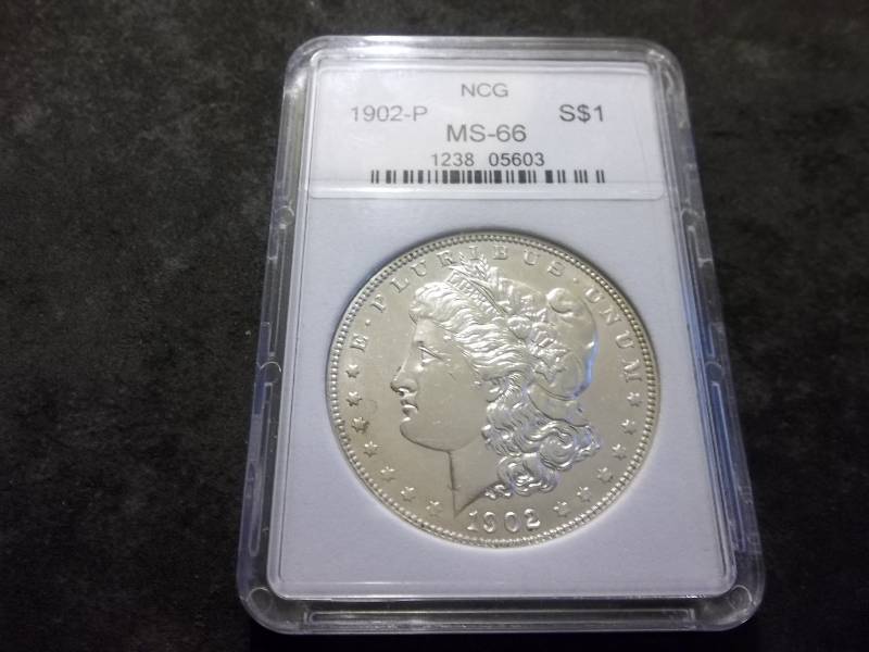 1902 P Morgan Silver Dollar