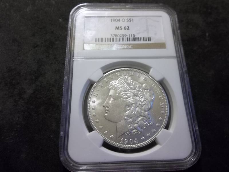 1904 O Morgan Silver Dollar
