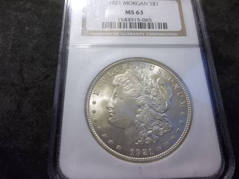 1921  Morgan Silver Dollar