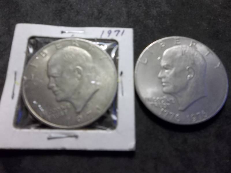 1971 & 1976 Ike Dollars