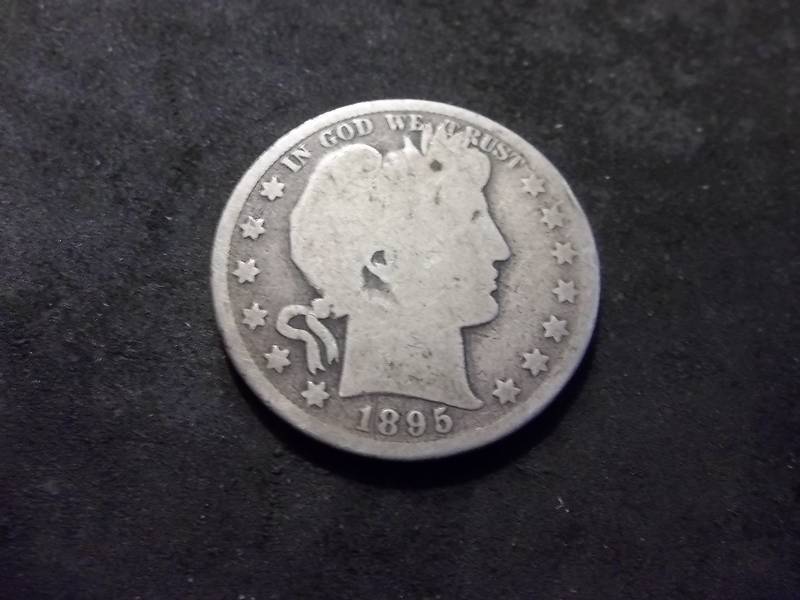 1895 Barber Silver Half Dollar