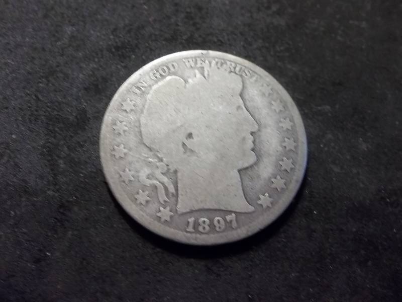 1897 Barber Half Dollar