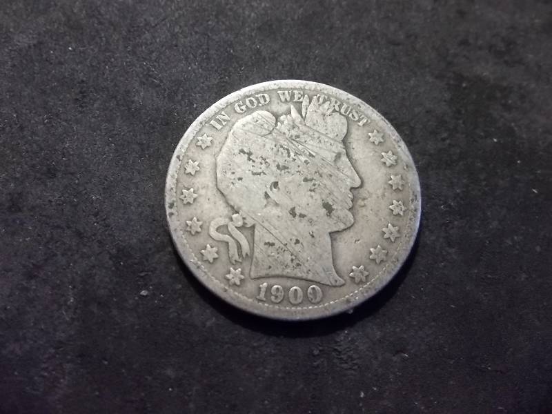 1900 S Barber Silver Half Dollar