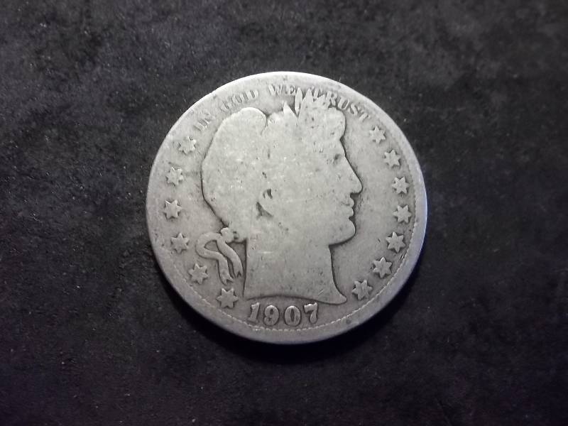 1907 O Barber Half Dollar