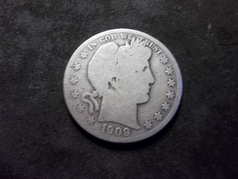 1909 Barber Half Dollar