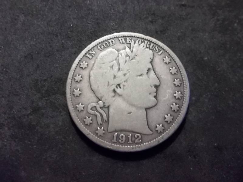 1912 D Barber Half Dollar