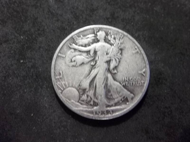 1933 S Walker Half Dollar