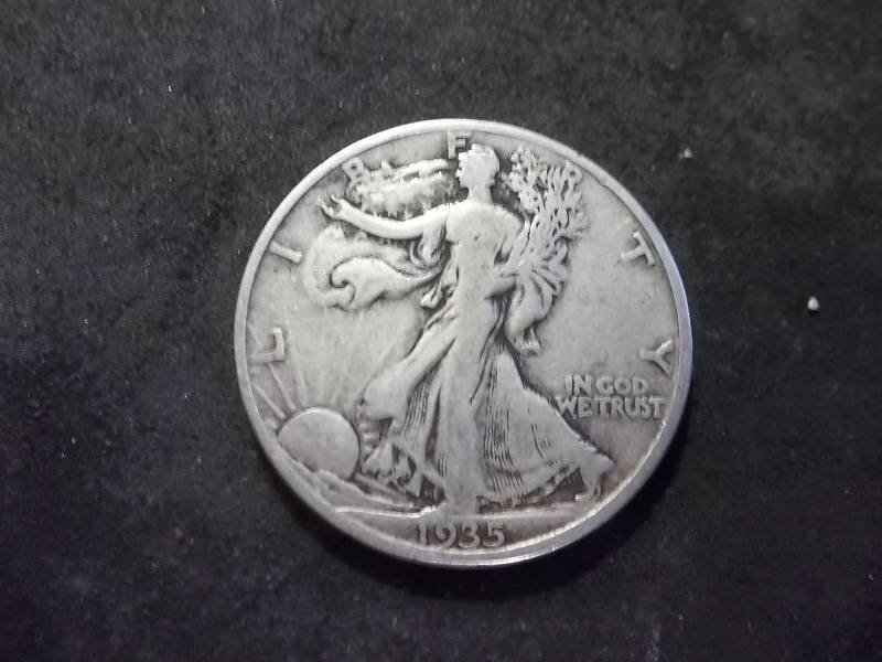 1935 D Walker Half Dollar