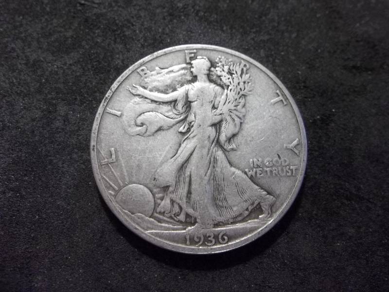 1936 D Walker Half Dollar