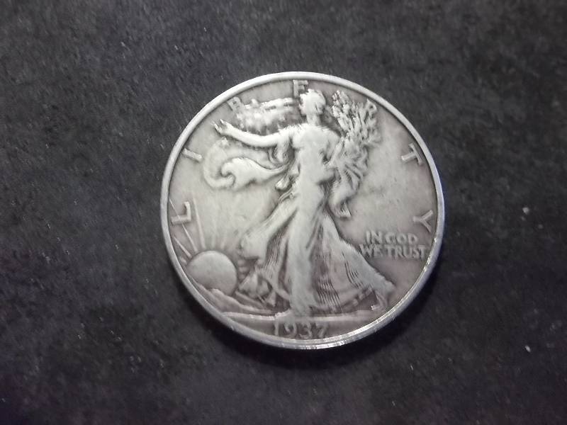 1937 S Walker Half Dollar