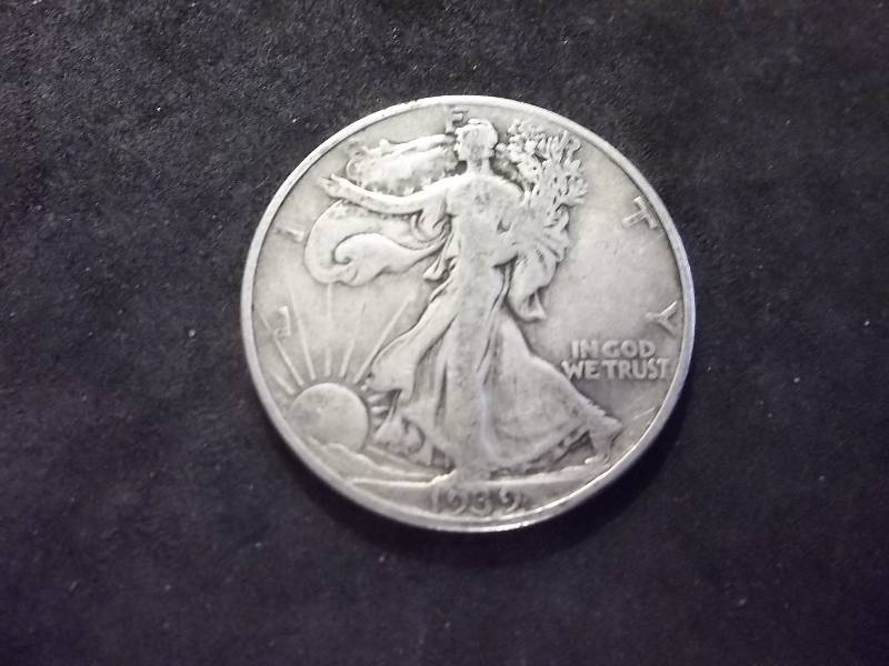 1939 D Walker Half Dollar