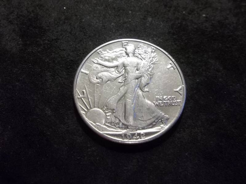 1942 D Walker Half Dollar