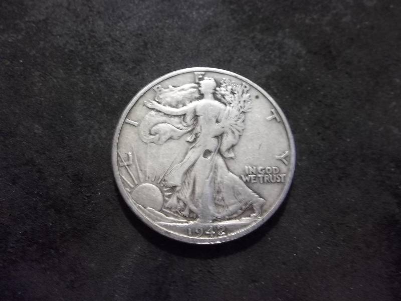 1942 S Walker Half Dollar