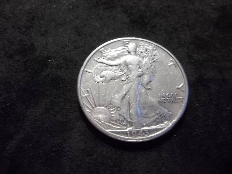 1943 D  Walker Half Dollar