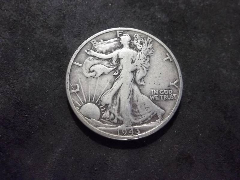 1943 S  Walker Half Dollar