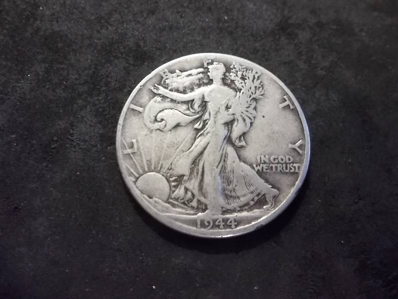 1944 D Walker Half Dollar