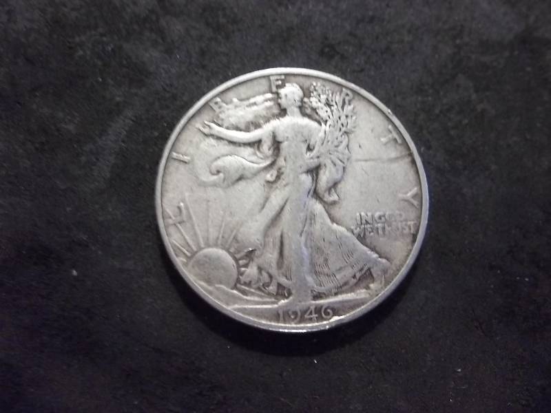 1946 S Walker Half Dollar