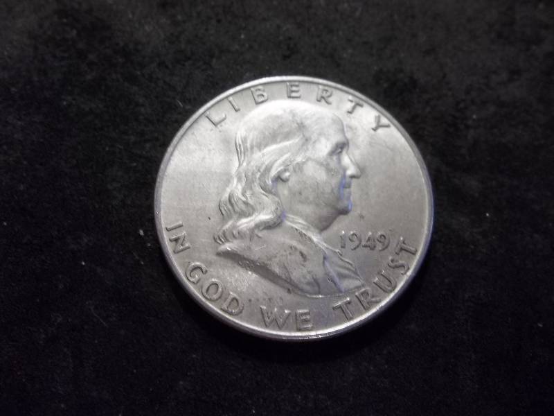 1949 D  Franklin Half Dollar