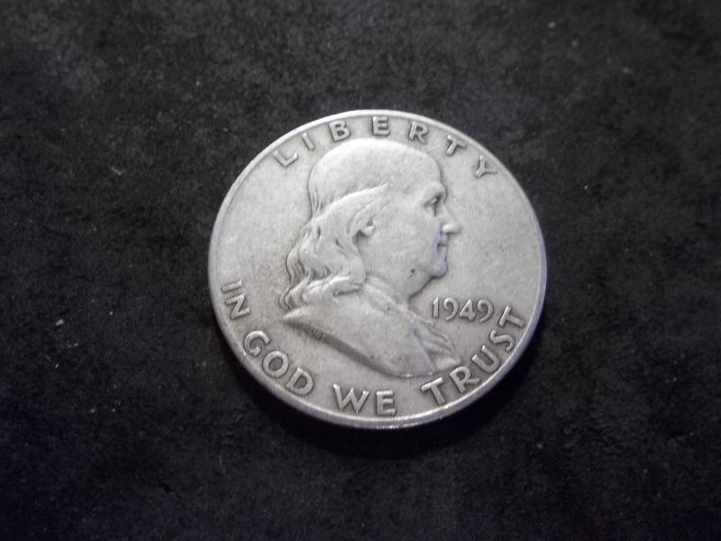 1949 S  Franklin Half Dollar