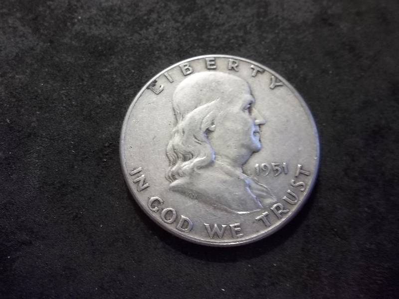 1951  Franklin Half Dollar