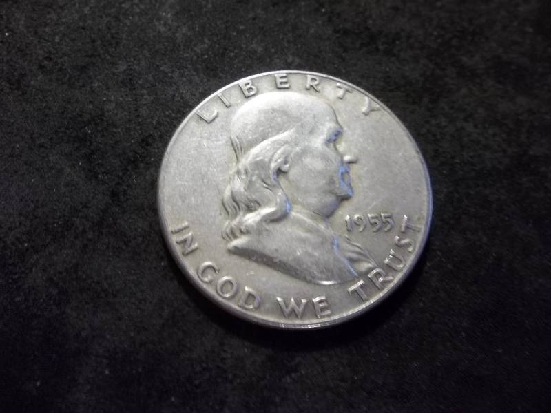 1955 Franklin Half Dollar