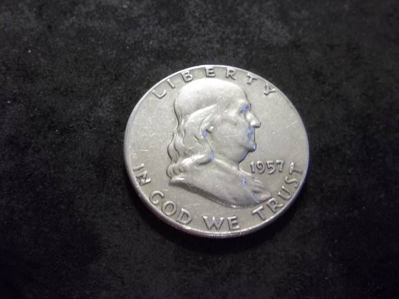 1957  Franklin Half Dollar