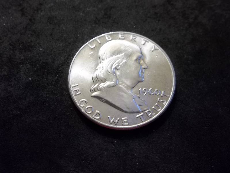 1960 D  Franklin Half Dollar