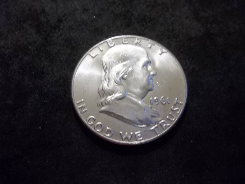 1961 D  Franklin Half Dollar