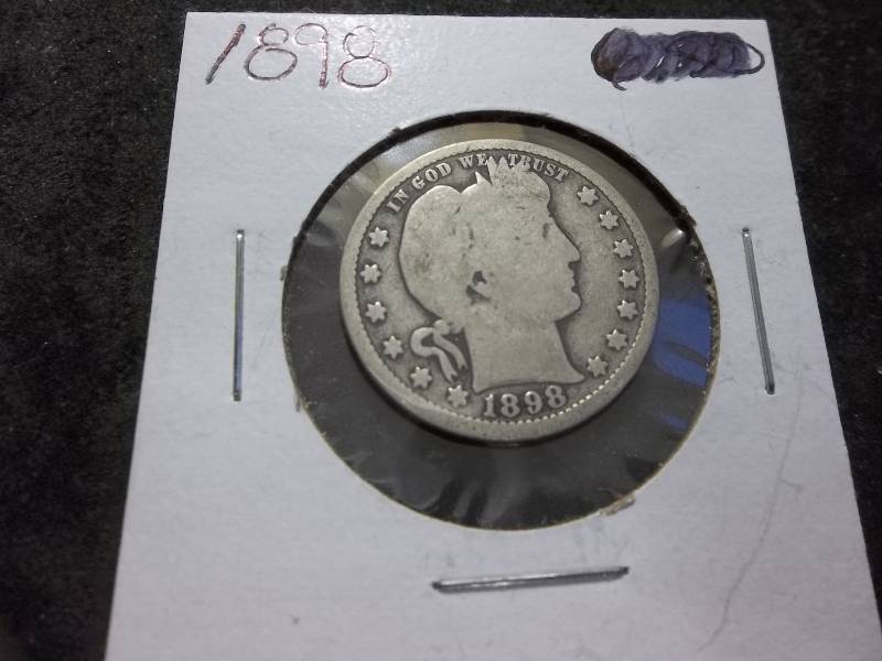 1898 Barber Quarter