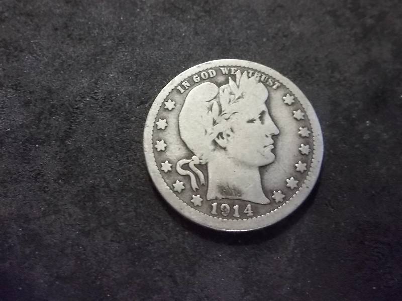 1914 Barber Quarter