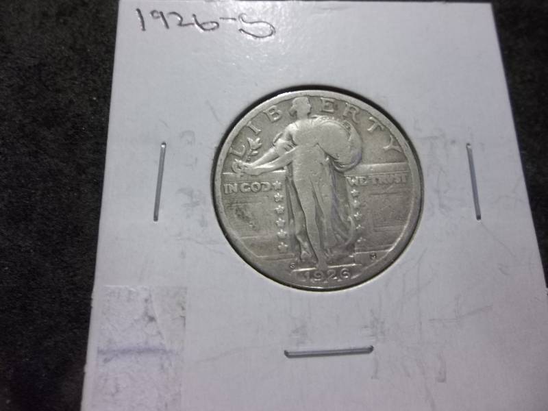 1926 S Standing Liberty Quarter