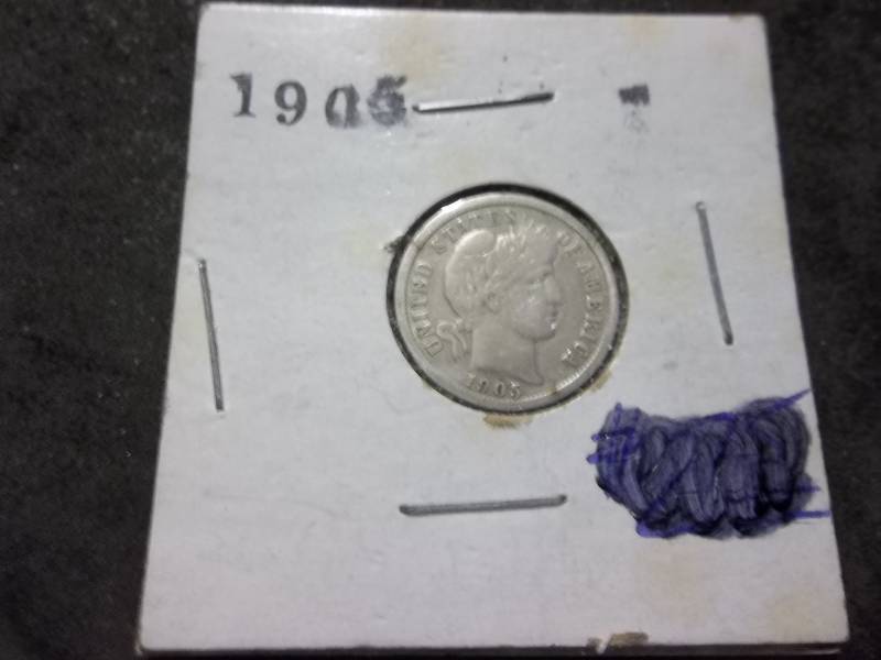 1905 Barber Dime