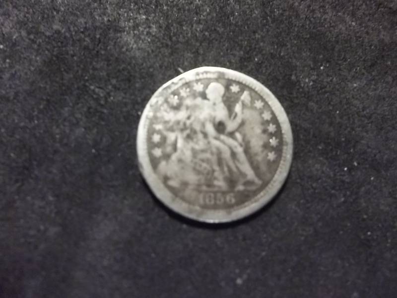 1856  Seated Liberty Half Dime
