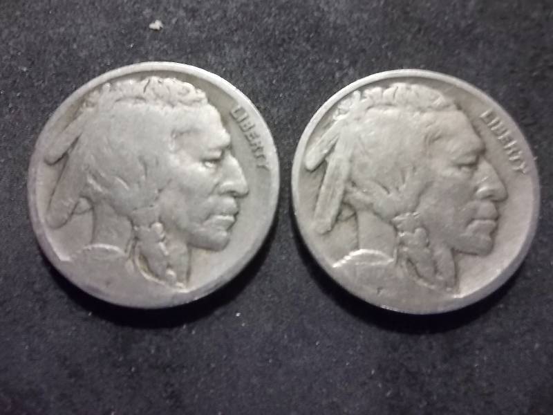 1917, 1917 S Buffalo Nickels