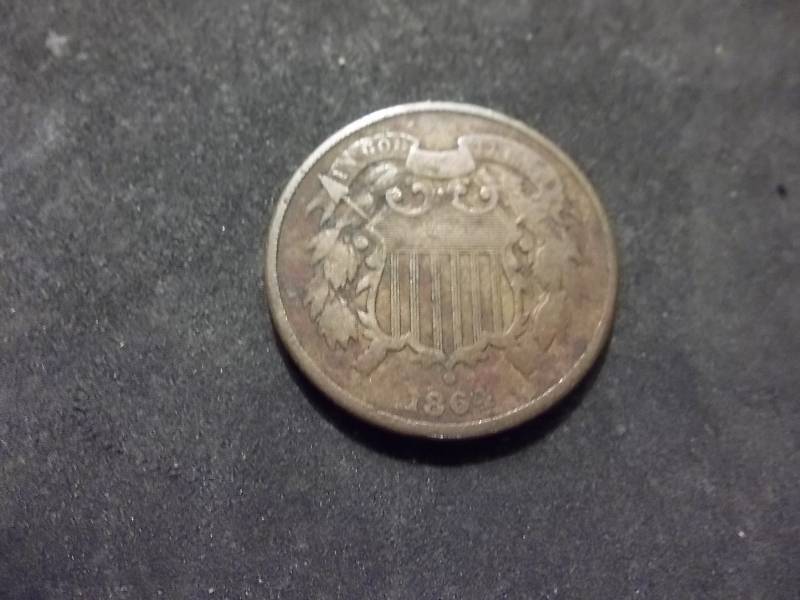 1864 2-Cent Piece