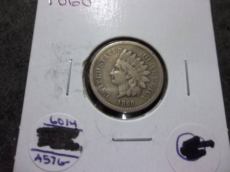 1860 Indian Head Cent