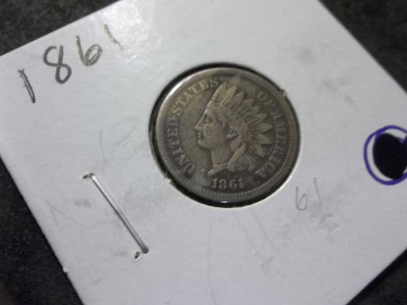 1861 Indian Head Cent