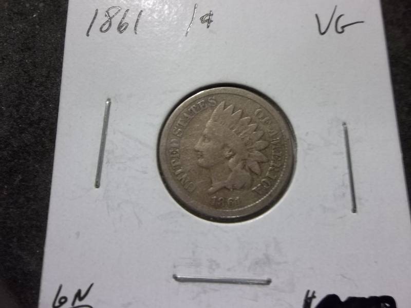 1861 Indian Head Cent